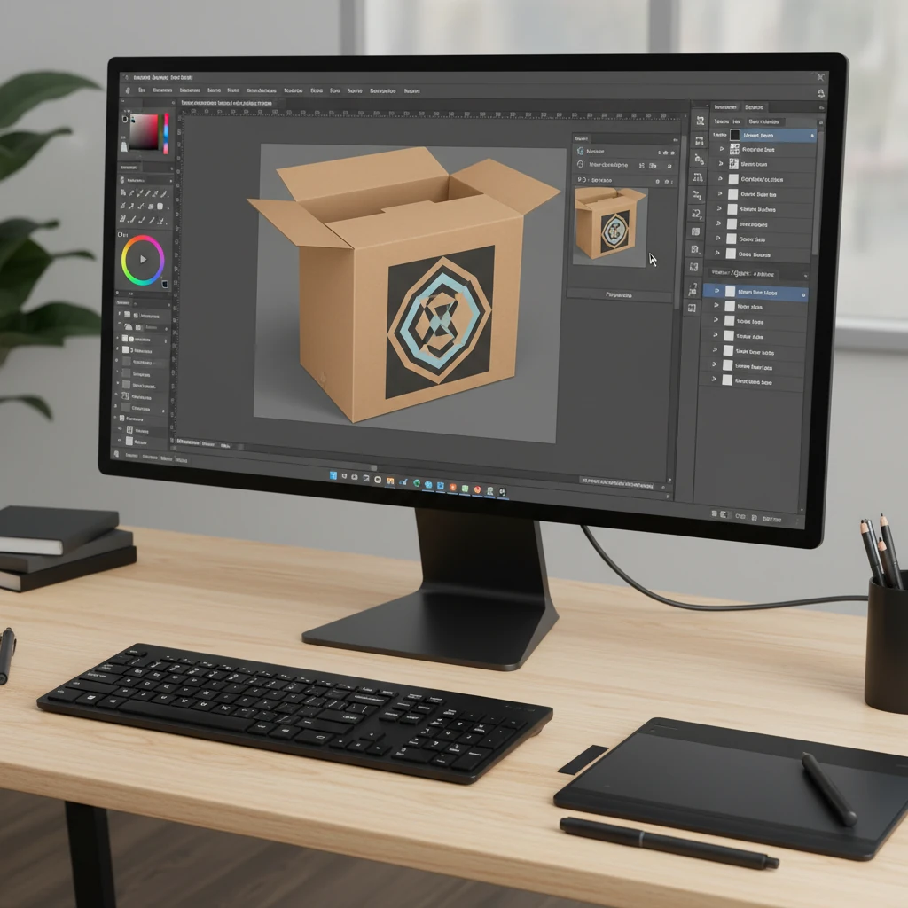 استفاده از Smart Object در فتوشاپ برای ویرایش فایل موکاپ
