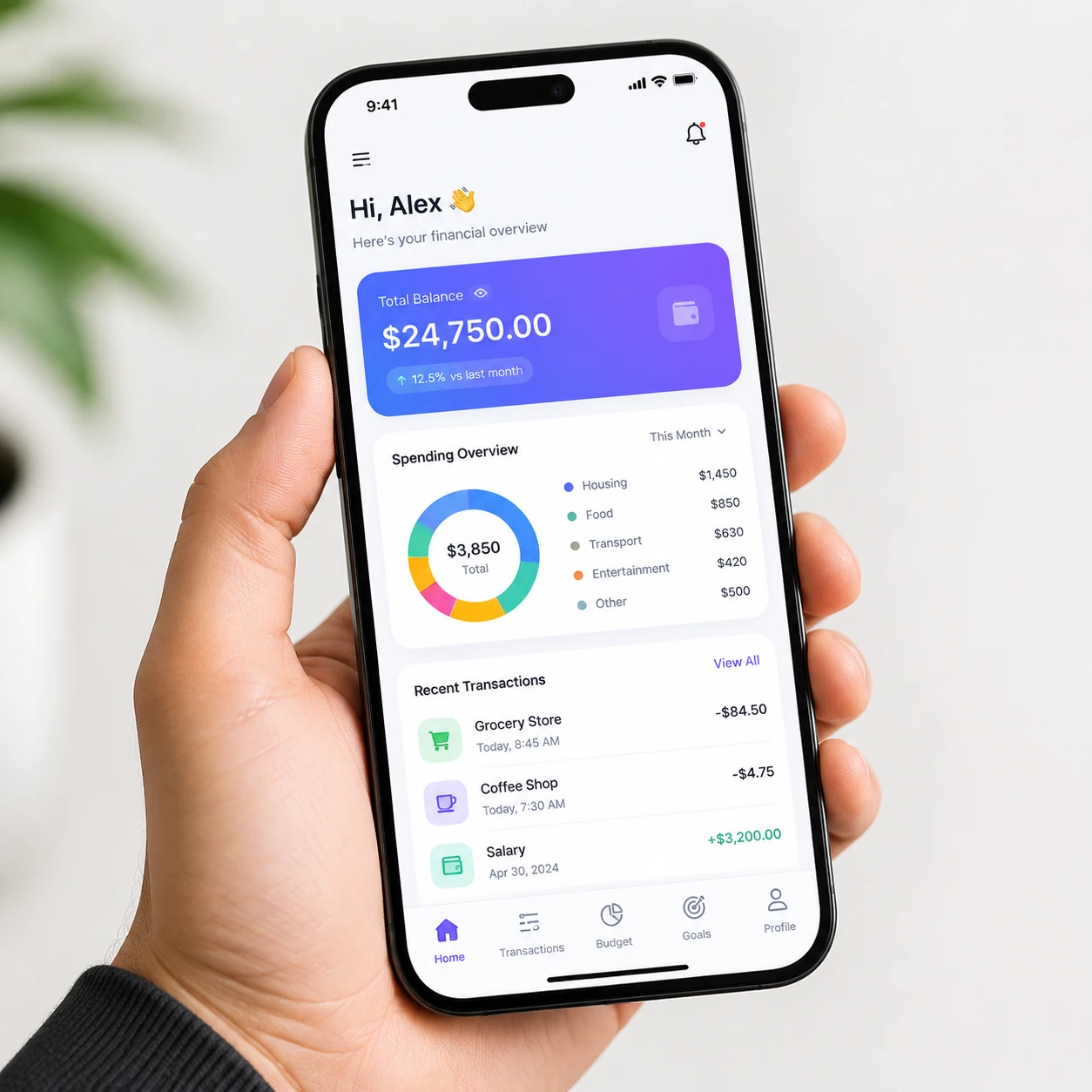 موکاپ موبایل برای نمایش طراحی رابط کاربری اپلیکیشن